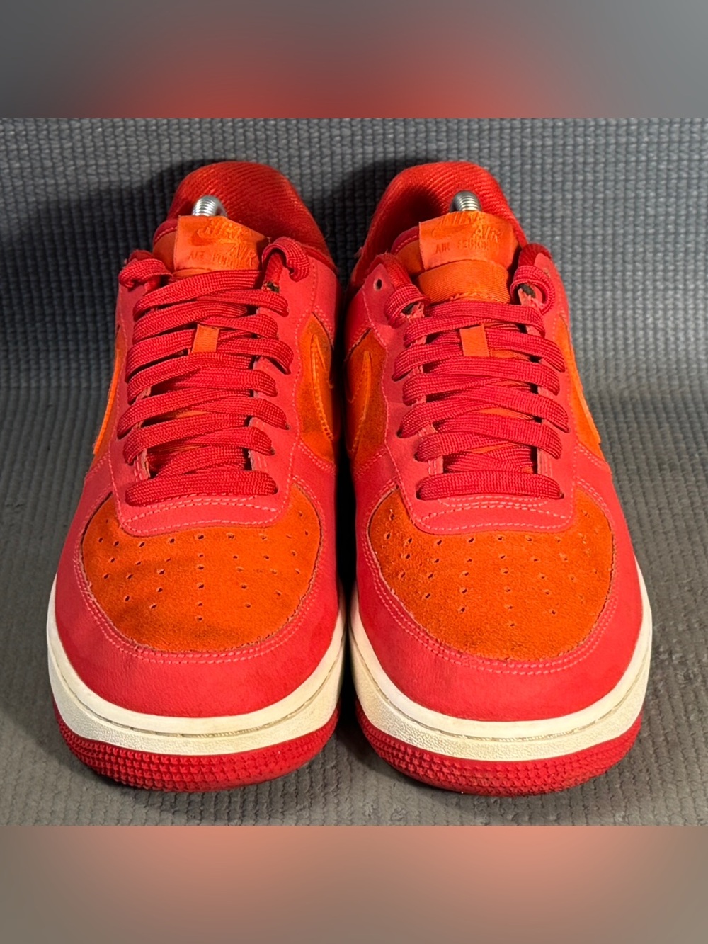 Nike Air Force 1 Atlanta ‘07 LV8 University Red Sneakers FD8306-657 Men’s Size 8 - Picture 3 of 11